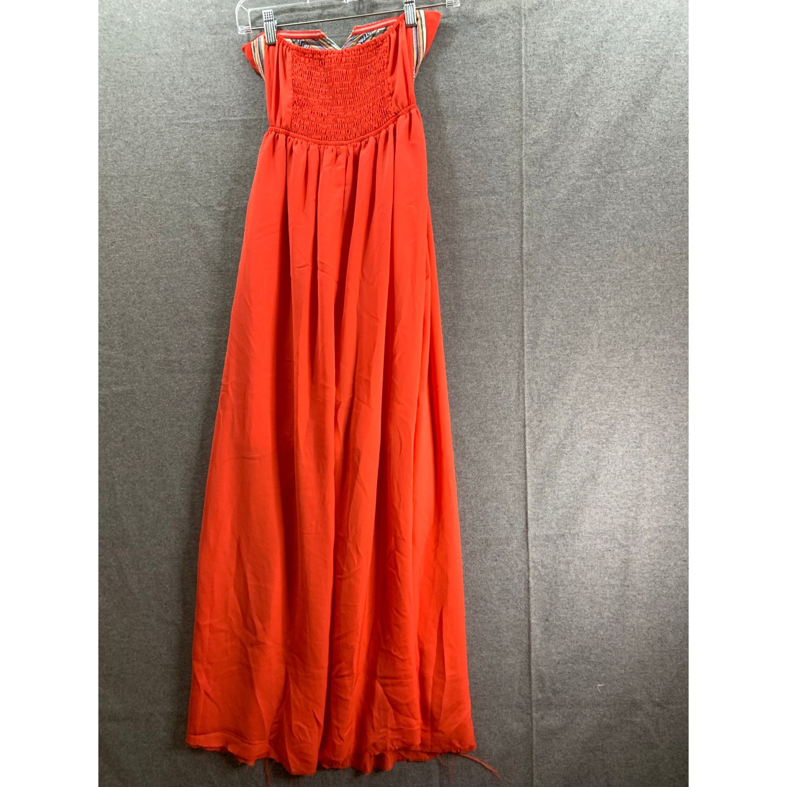 Other West 36th Maxi Orange Dress Women Size Small Sleeveless Size S / US 4 / IT 40 - 2 Thumbnail