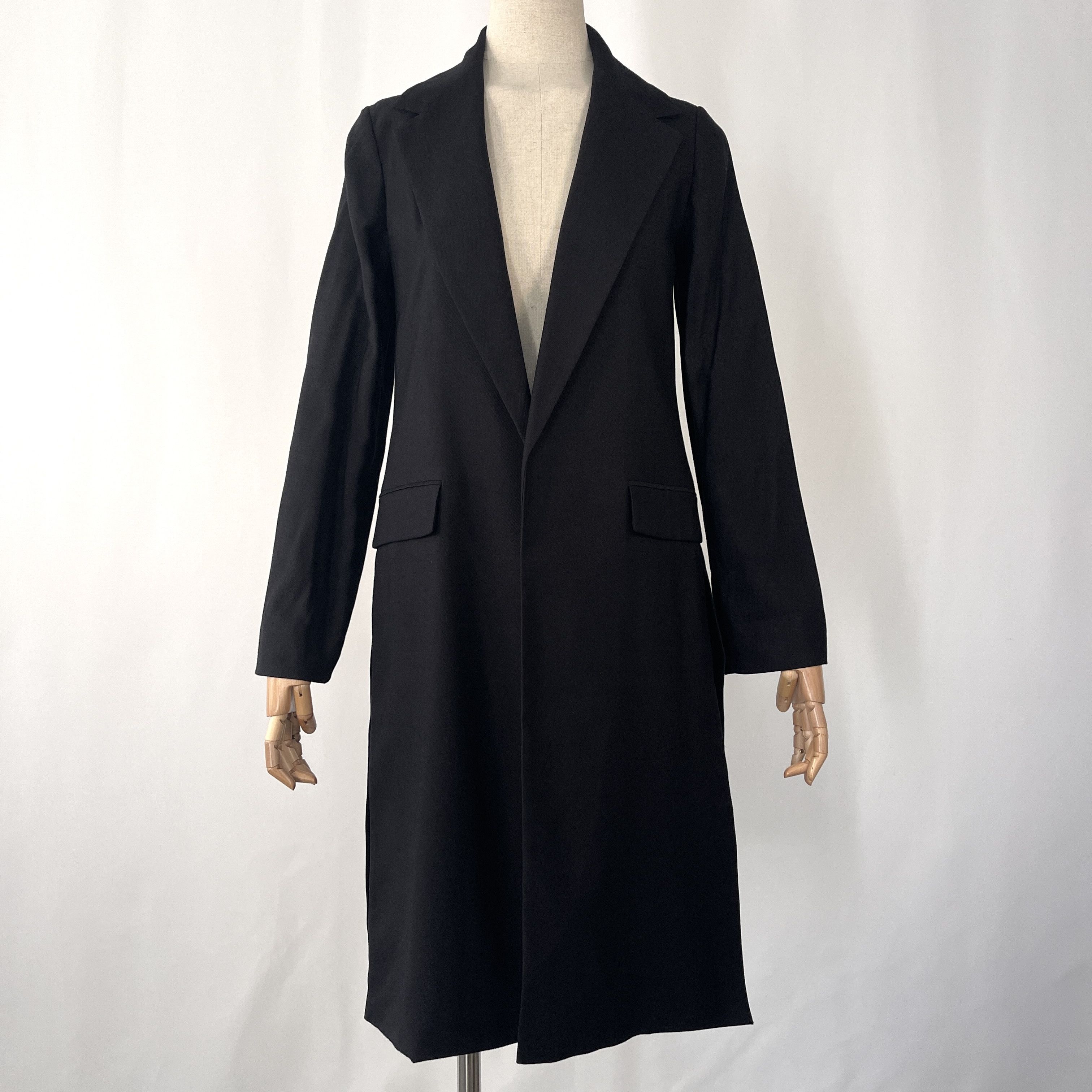 Allsaints ALLSAINTS Light Black Coat size 4 US Size S / US 4 / IT 40 - 1 Thumbnail