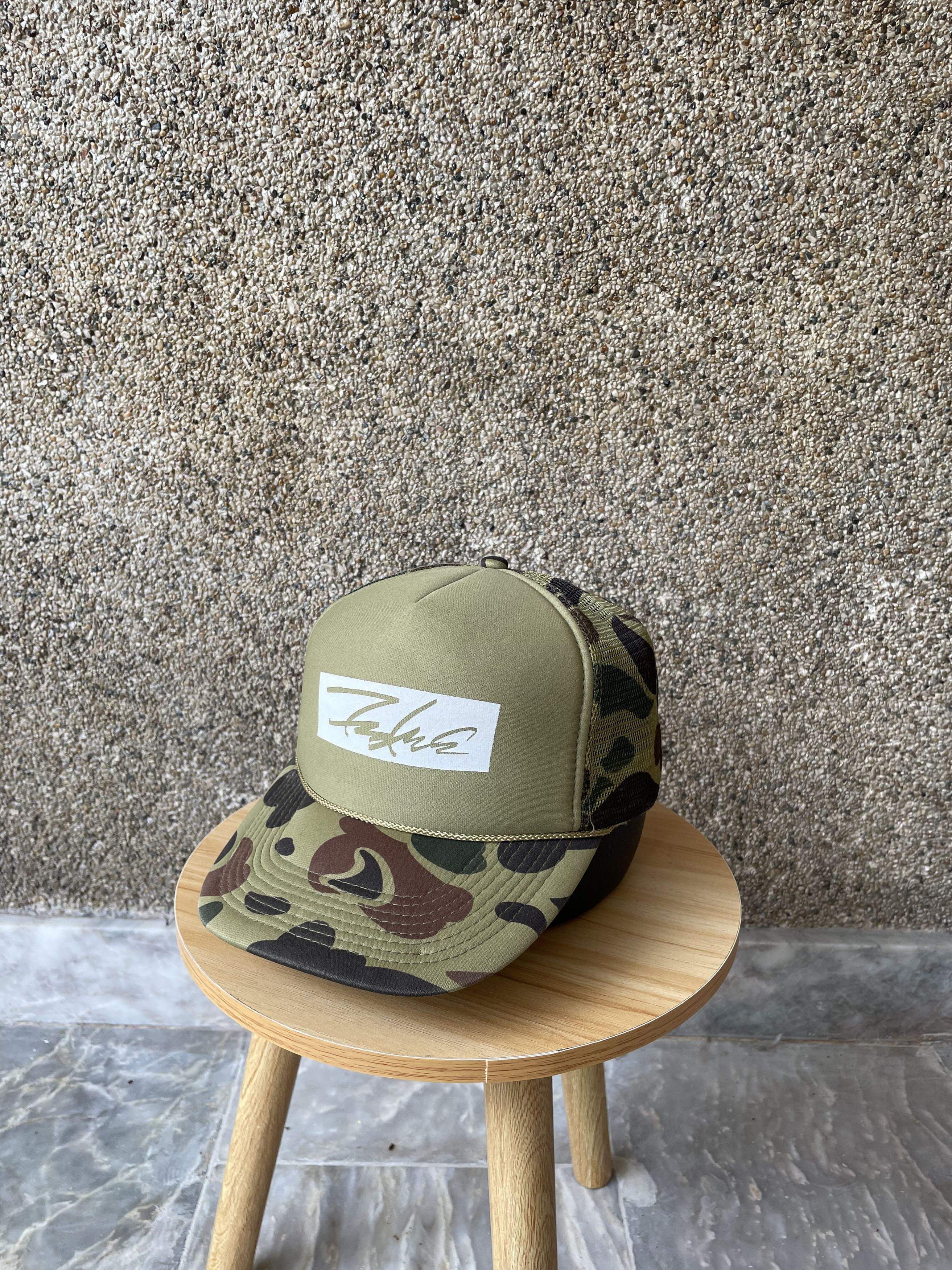 Futura Vintage Futura Laboratories Duck Camo Mesh Cap By Otto Size ONE SIZE - 1 Thumbnail