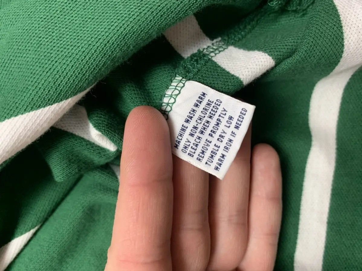 Vintage Vintage rugby Polo Ralph Lauren longsleeve green striped XXL Size US XXL / EU 58 / 5 - 5 Thumbnail
