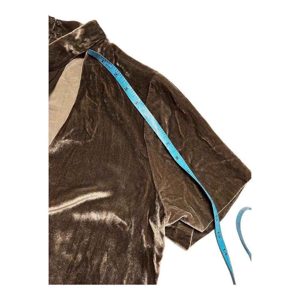Madewell Madewell l Velvet Choquer Blouse In Ash Grey XS Size XS / US 0-2 / IT 36-38 - 7 Thumbnail