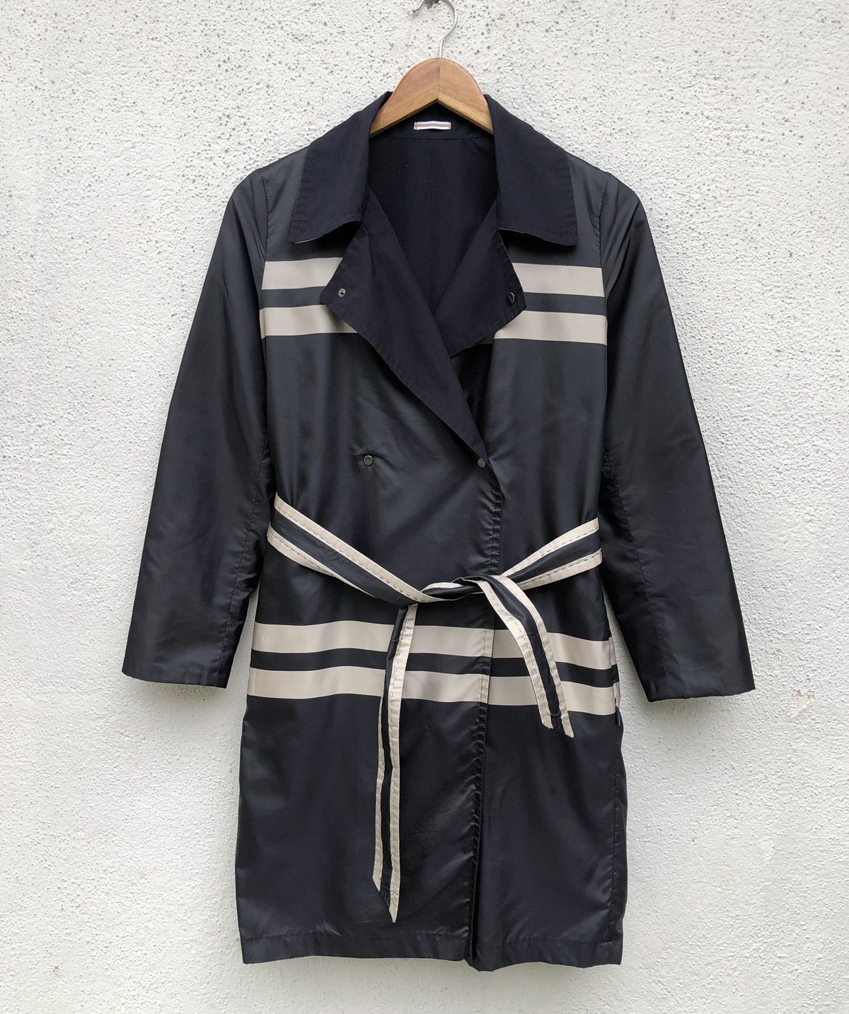 Max Mara MaxMara / Reversible Nylon Coat, Navy, Dark Blue Jacket Size S / US 4 / IT 40 - 1 Thumbnail