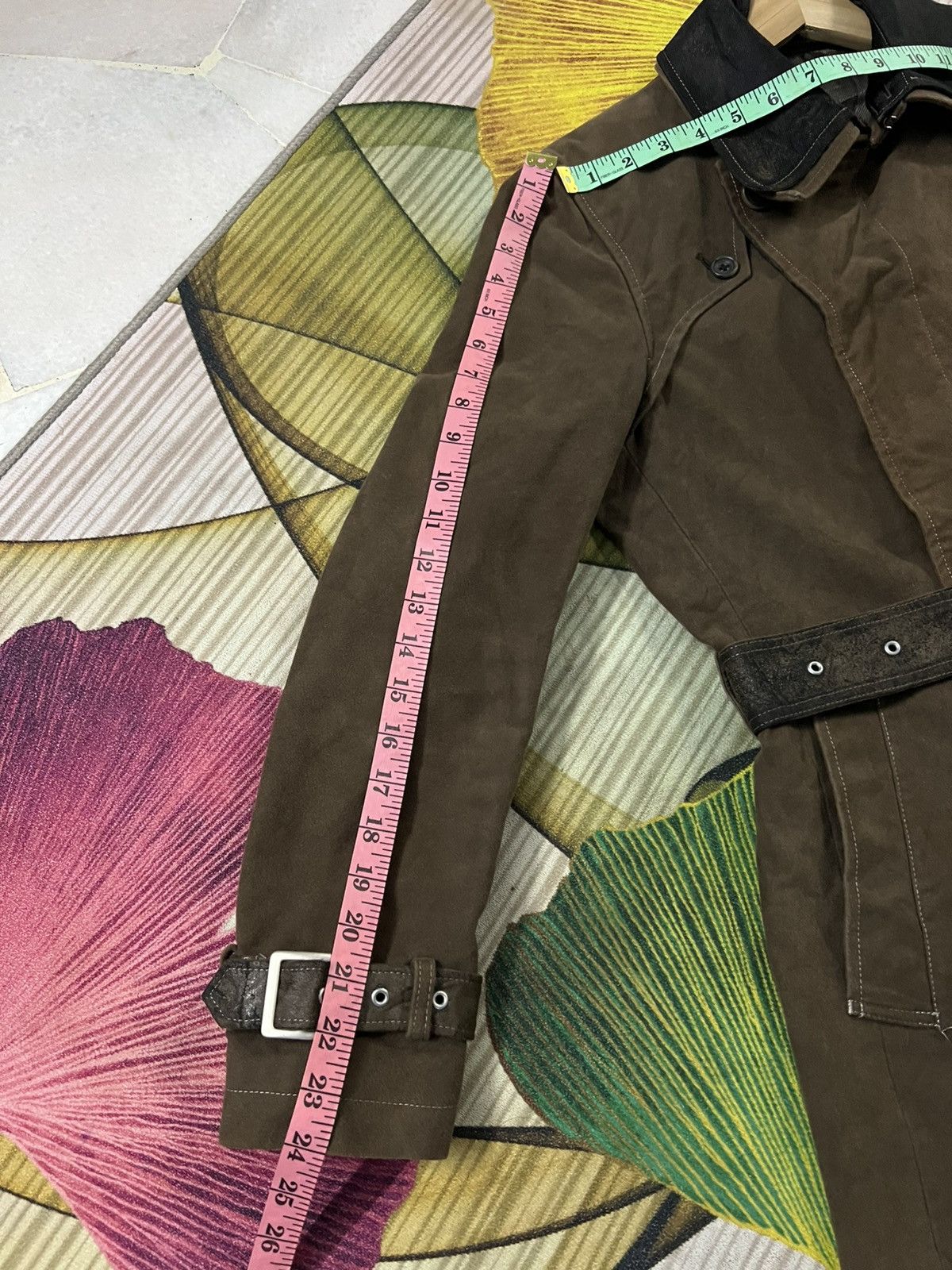 If Six Was Nine × Tornado Mart TORNADO MART MOLESKIN BELTED TRENCH COAT Size US S / EU 44-46 / 1 - 21 Thumbnail