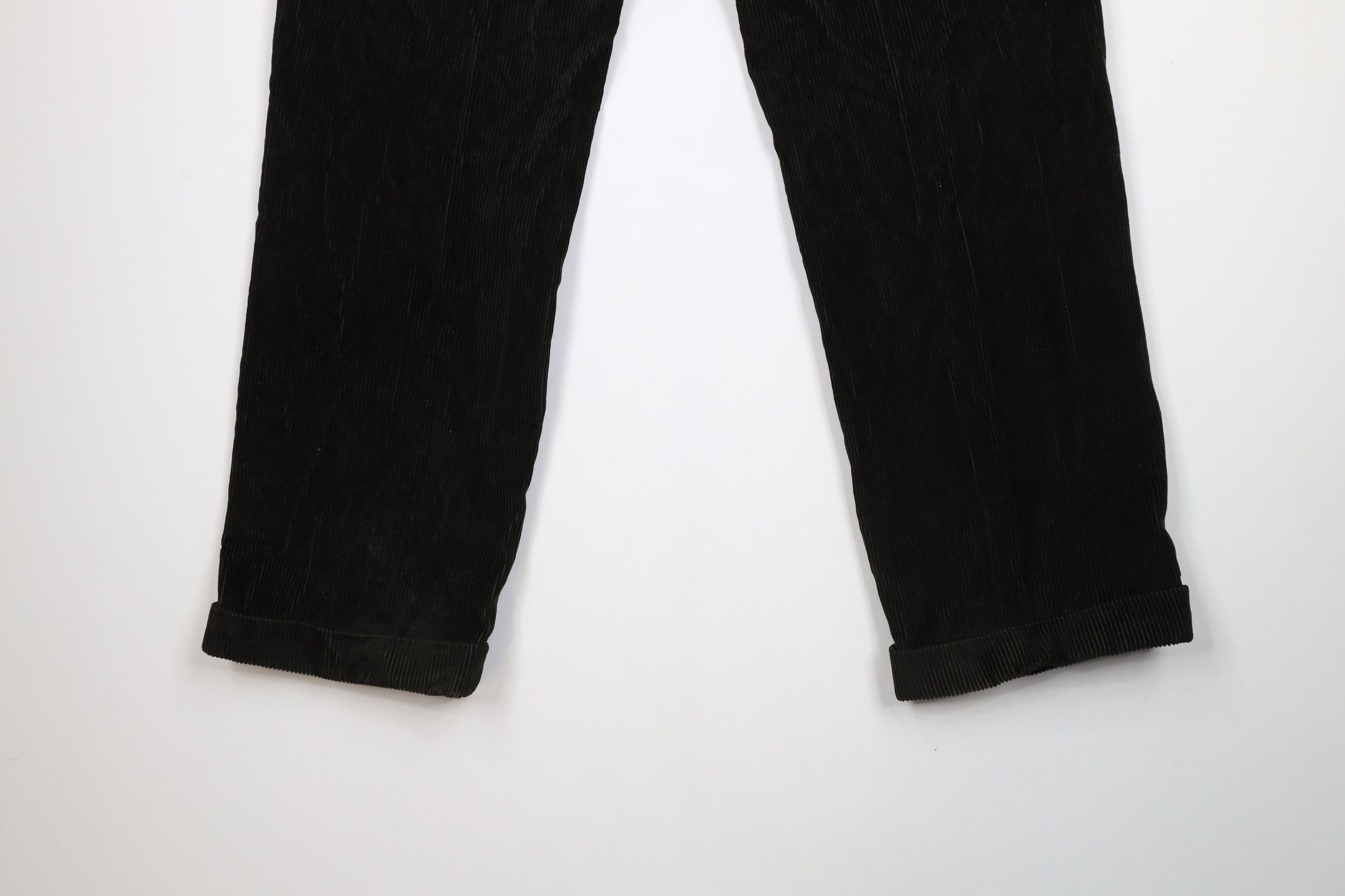 Nautica × Vintage Vintage Nautica Pleated Wide Leg Corduroy Pants Dark Green Size US 36 / EU 52 - 15 Thumbnail