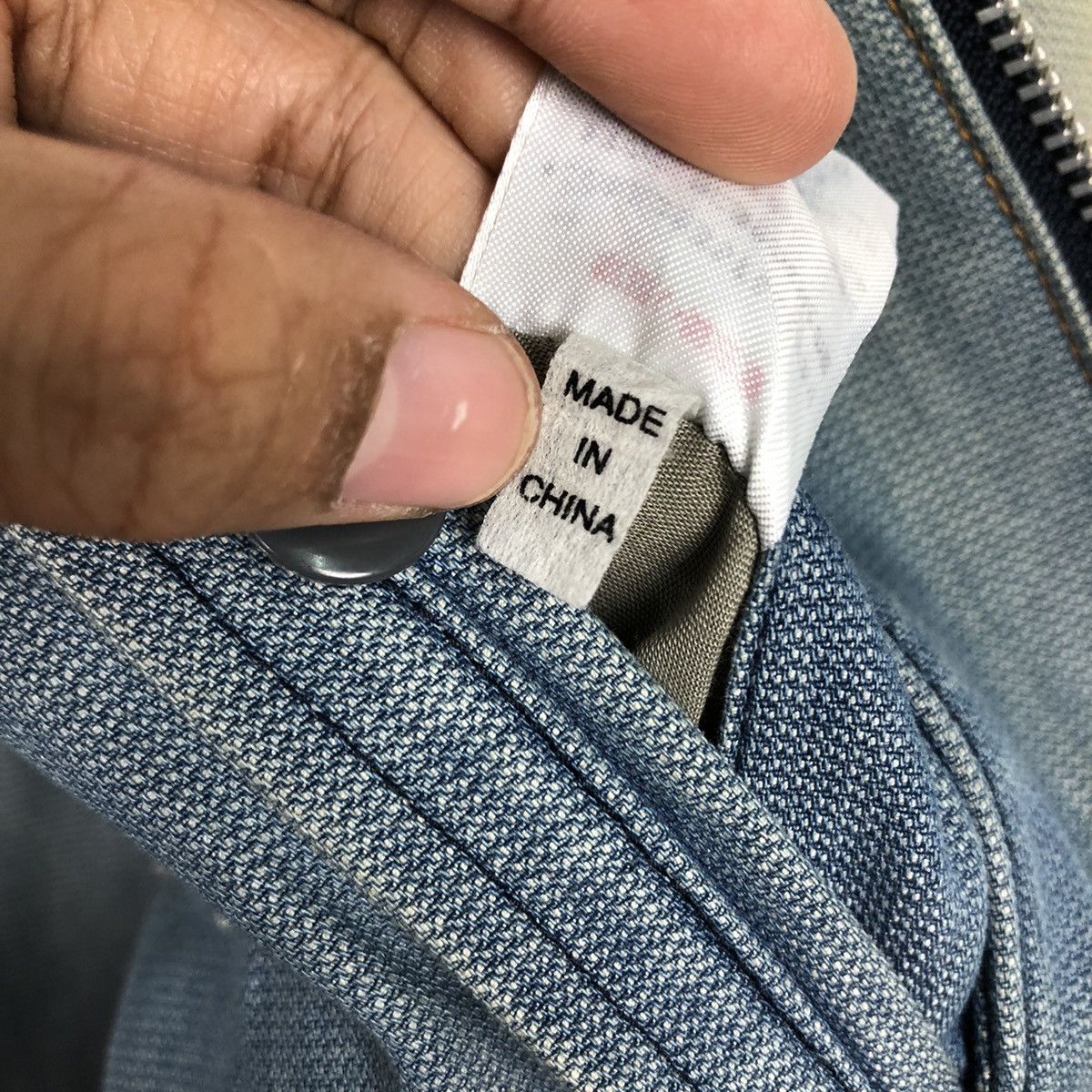 Japanese Brand 📌Vintage Denim Jacket Cartoon Big Logo Angelo Garbasus Size US M / EU 48-50 / 2 - 24 Thumbnail