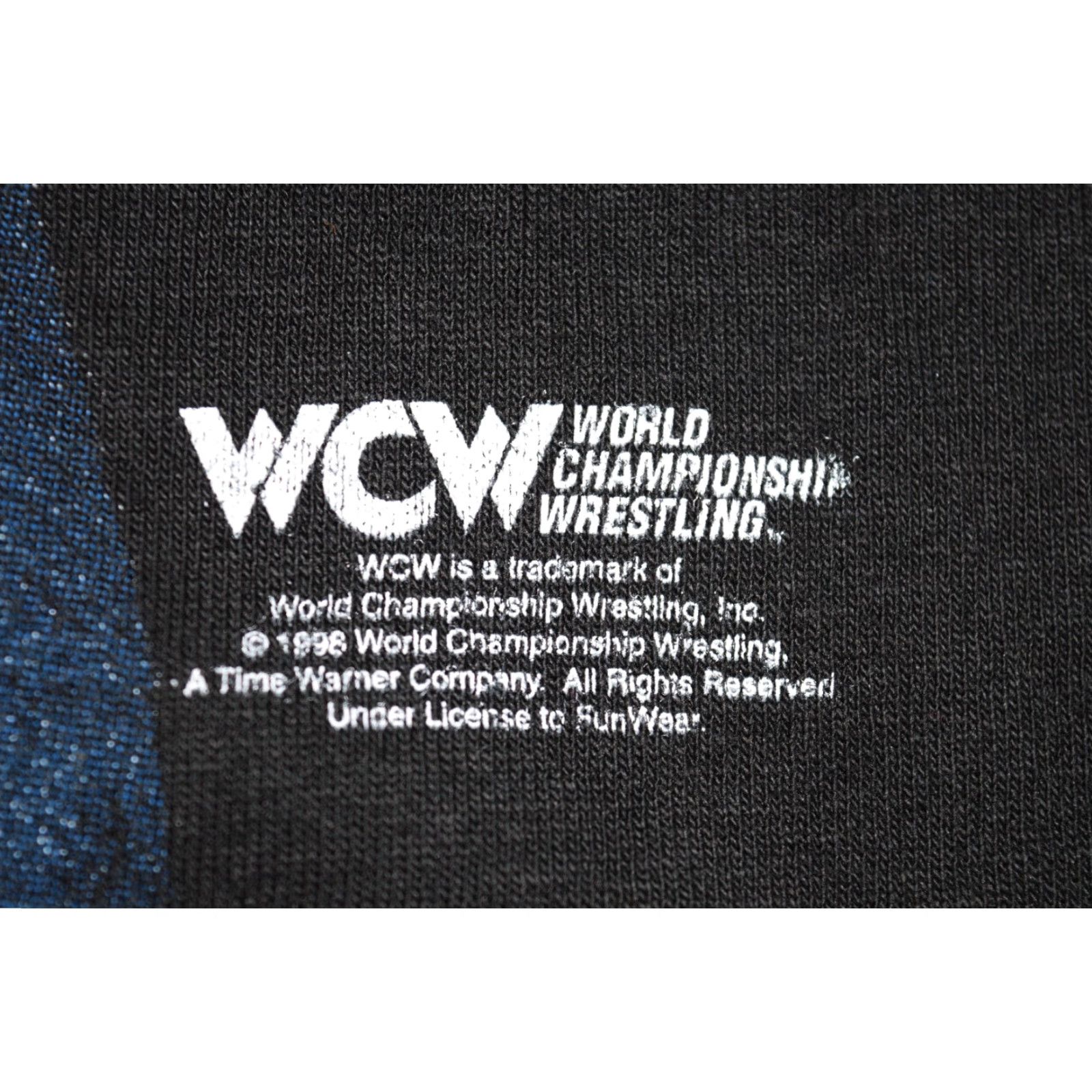 Vintage VINTAGE 90s DIAMOND DALLAS PAGE WCW WRESTLING T-SHIRT Black L DEADSTOCK Mens Size US L / EU 52-54 / 3 - 4 Thumbnail