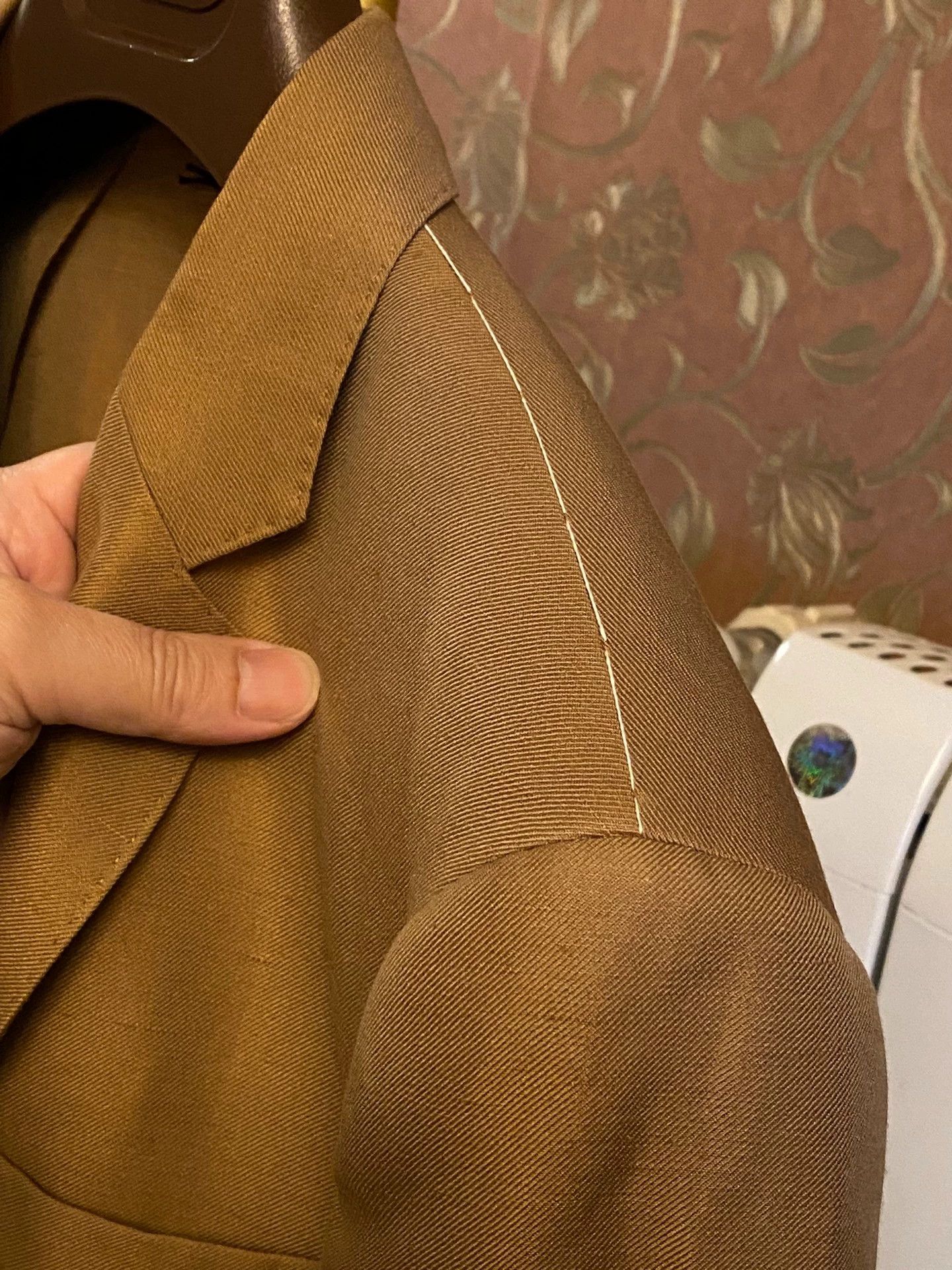 Burberry Burberry Wool-Linen Blend Single-Breasted Suit Italy New Size 48R - 3 Thumbnail