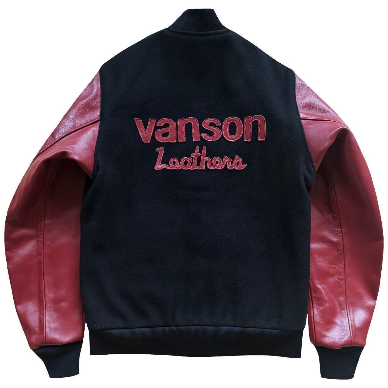Vanson Leathers Vanson Leathers Varsity Jacket Size US S / EU 44-46 / 1 - 2 Thumbnail