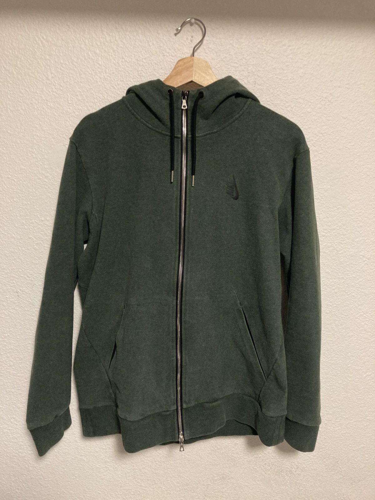 Nike Nike NikeLab Full Zip Fleece Men's Jacket green Size Size US L / EU 52-54 / 3 - 1 Thumbnail