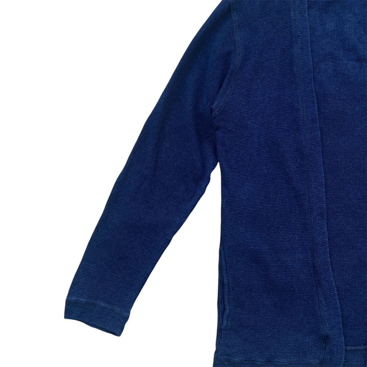 Sophnet. ‼️LAST DROP‼️1MW by SOPHNET. x GU indigo-dyed knit Cardigan Size US L / EU 52-54 / 3 - 10 Thumbnail