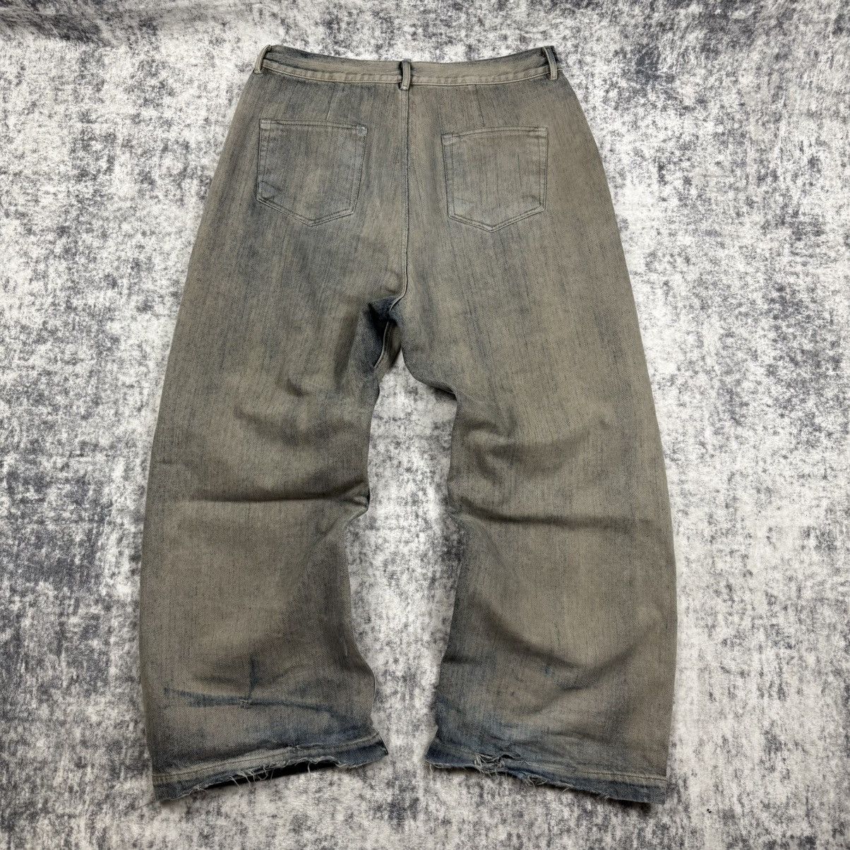 Rick Owens Rick Owens DRKSHW Geth Cut Baggy ‘Mineral Pearl’ Jeans Size US 36 / EU 52 - 4 Thumbnail