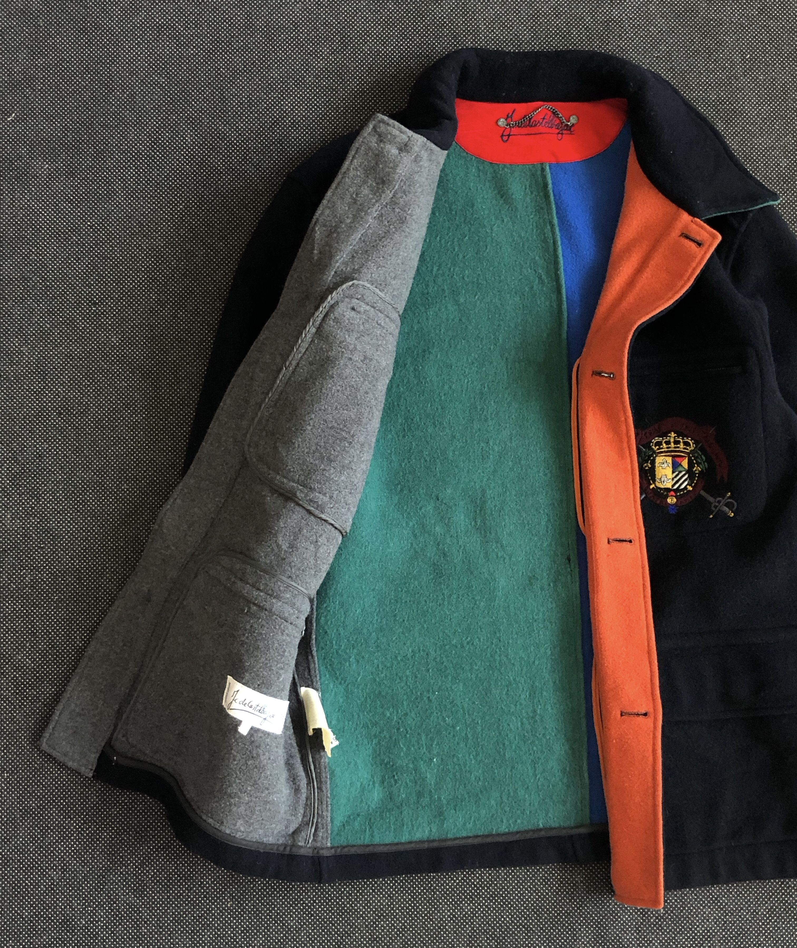 Jean Charles De Castelbajac RARE🔥90’S ITALY MADE JCD CASTELBAJAC CHORE WOOL COAT Size US XL / EU 56 / 4 - 5 Thumbnail