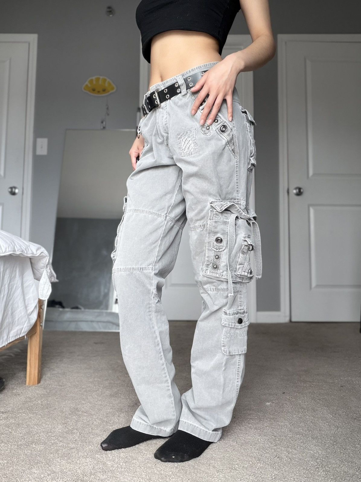 Other Vintage Multi-Pocket Cargo Pants Size US 31 - 4 Thumbnail