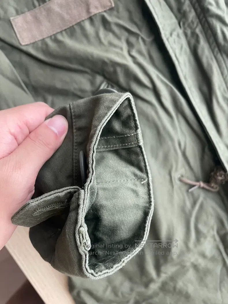 The Real McCoy's The Real McCoys Classic military green trench coat Size US XS / EU 42 / 0 - 8 Thumbnail