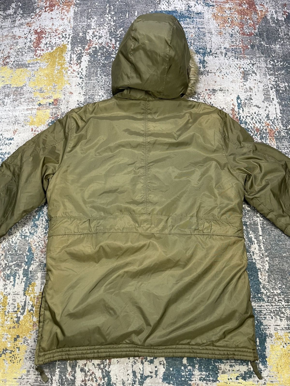 George George Military Type N3-B Nylon Fur Snorkel Parka Size US M / EU 48-50 / 2 - 3 Thumbnail