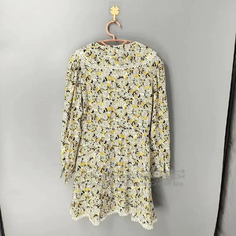 Miu Miu Miu Miu Floral Print Long Sleeve Dress . Size L / US 10 / IT 46 - 2 Thumbnail