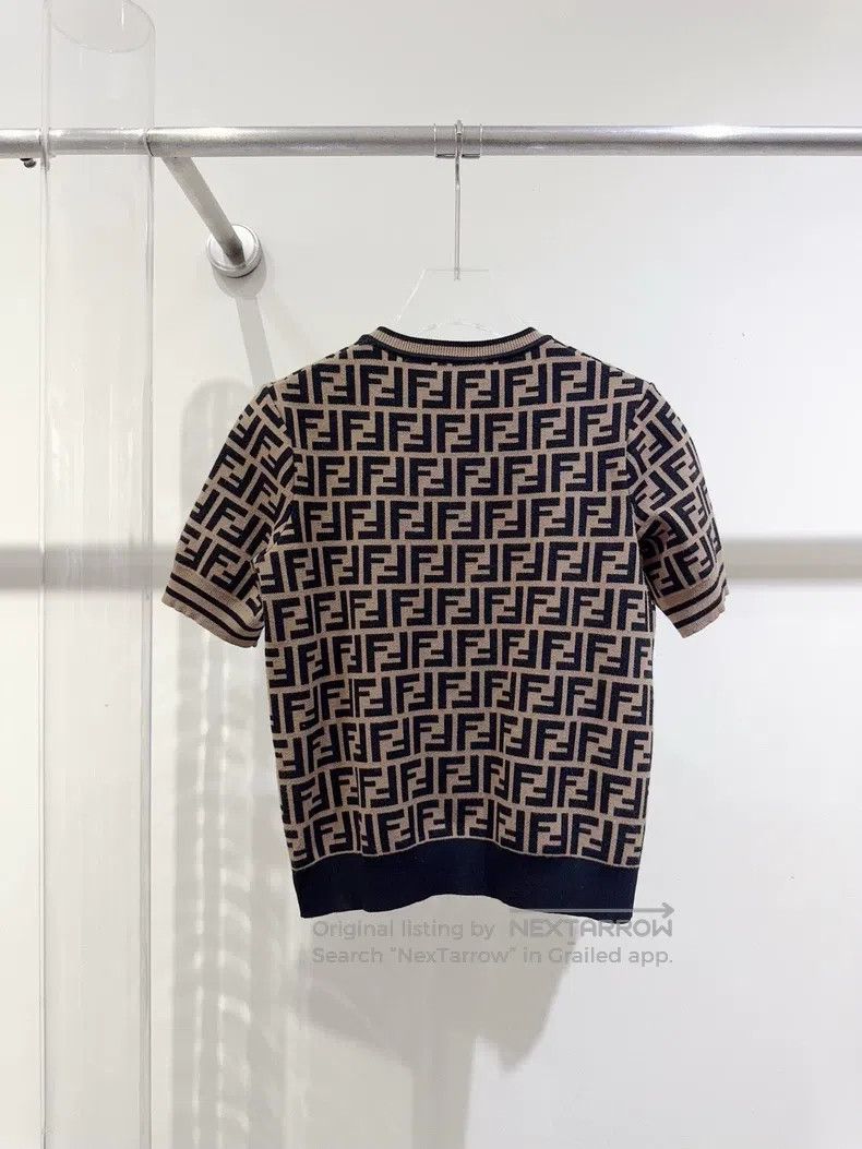 Fendi Fendi Knitted Short Sleeve Size XXS / US 00 / IT 34 - 4 Thumbnail