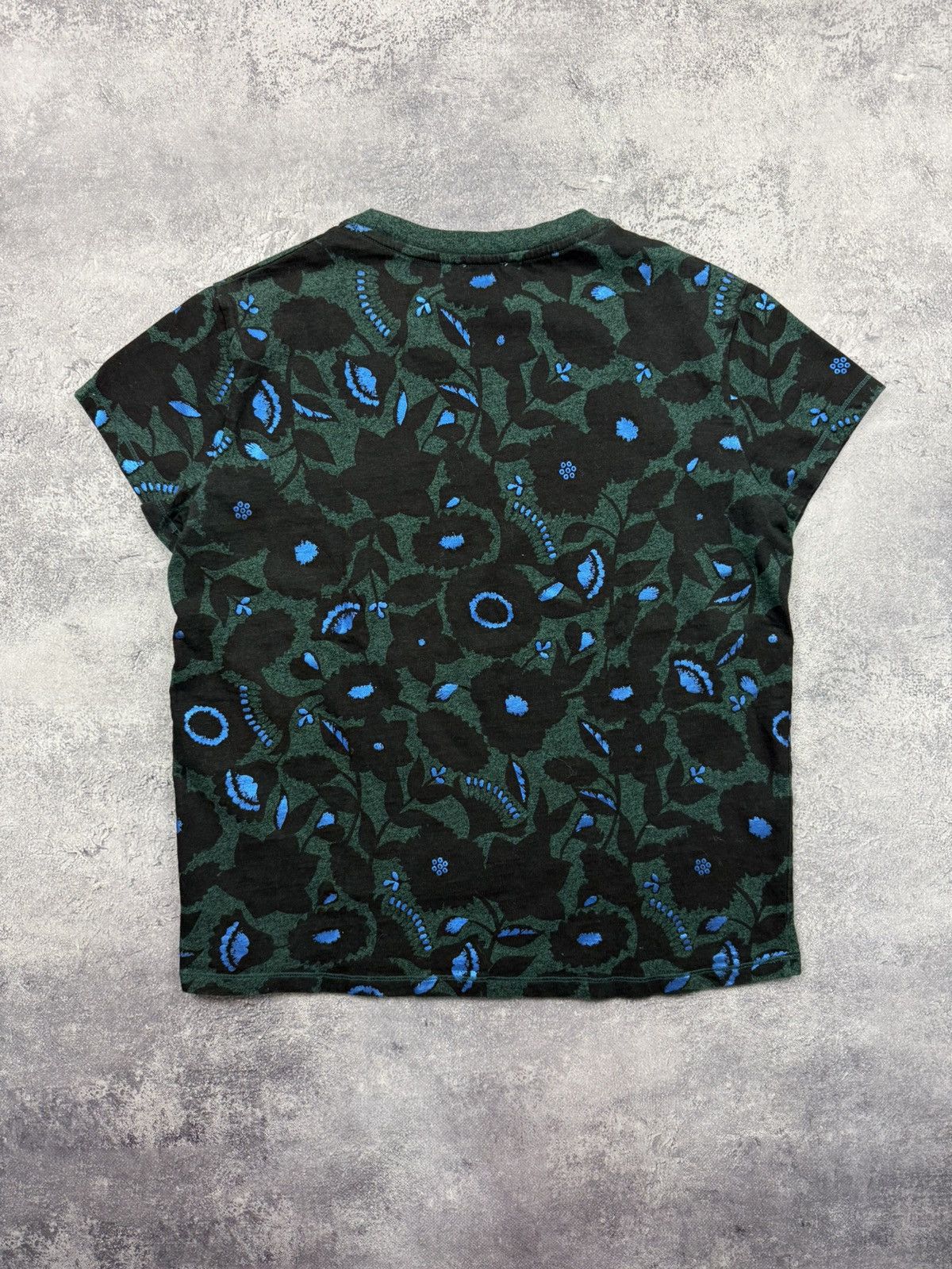 Kenzo Vintage Kenzo All Over Print Flowers T-Shirt Luxury Y2K Tee Size M / US 6-8 / IT 42-44 - 12 Thumbnail