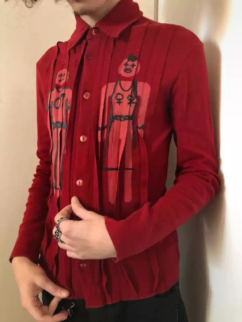 Jean Paul Gaultier Jean Paul Gaultier long-sleeved blouse-2505 Size US M / EU 48-50 / 2 - 4 Thumbnail