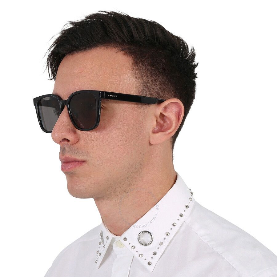 Gucci NEW Gucci GG1346SK 002 Black Brown Polarized Men Sunglasses Size ONE SIZE - 12 Thumbnail