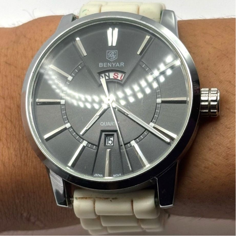 Other Silver Benyar Men's Watch Size ONE SIZE - 2 Thumbnail