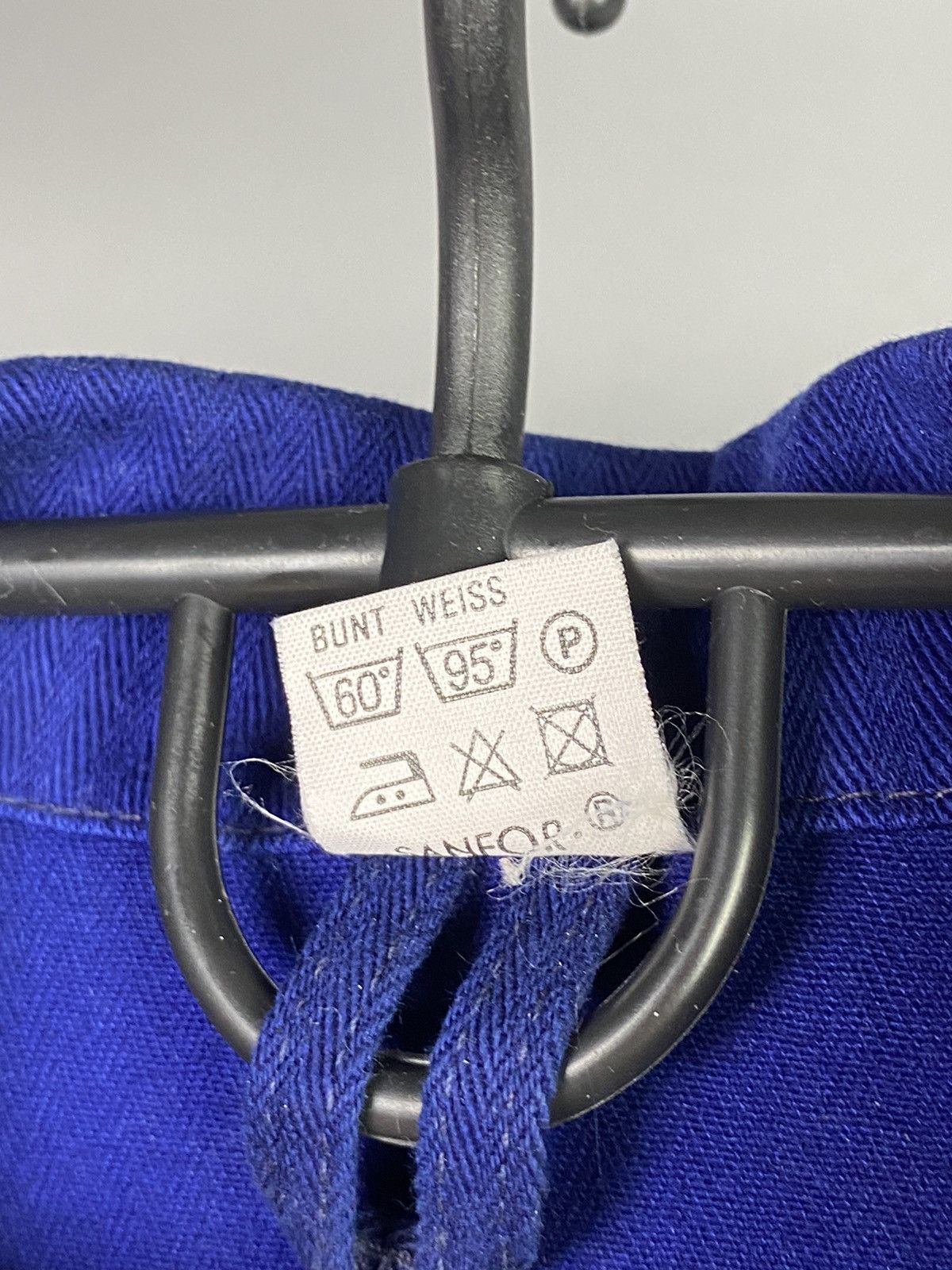 Le Laboureur × Vintage Vintage Workwear Blue Chore Jacket with Paint Marks Size US XL / EU 56 / 4 - 7 Thumbnail
