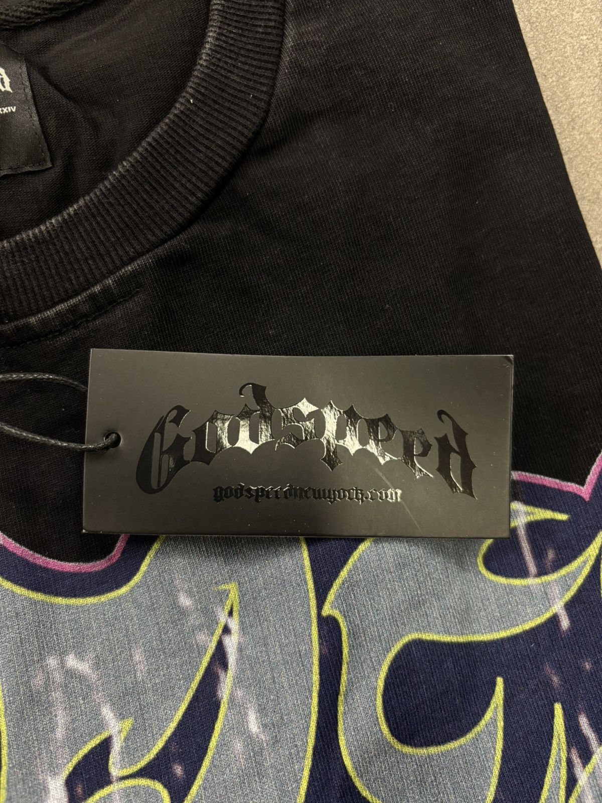Godspeed Godspeed Vandal T-Shirt, Black Size US XL / EU 56 / 4 - 6 Thumbnail
