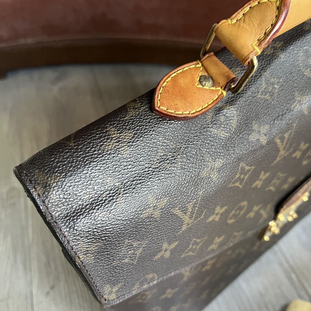 Louis Vuitton × Vintage Authentic Louis vuitton advisor briefcase bag Size ONE SIZE - 3 Thumbnail