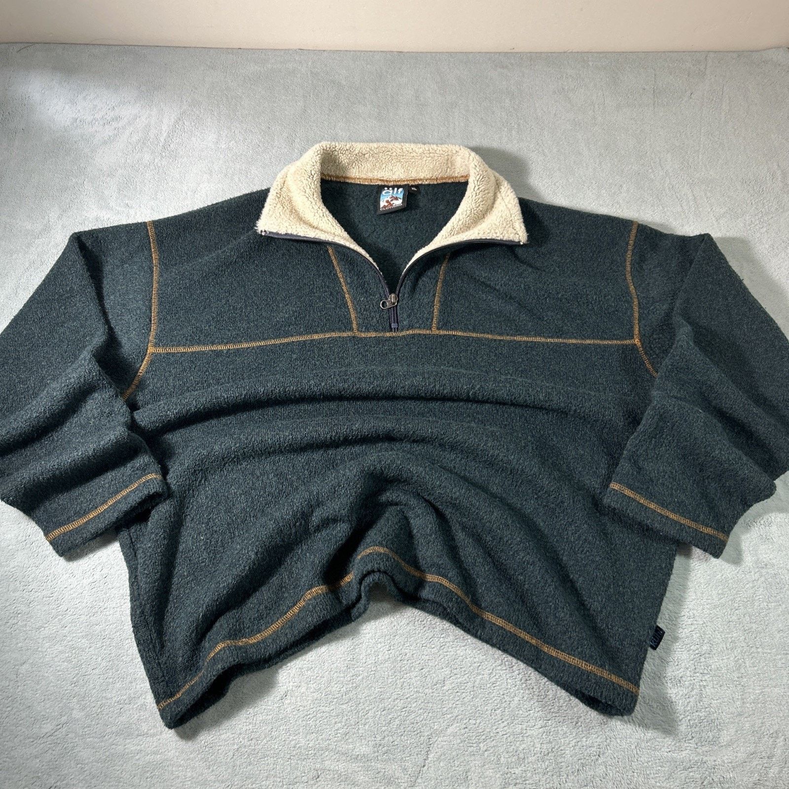 Kuhl ALF Kuhl Revel Kashmira Sweater Mens XL Alfpaca Fleece Qtr Size US XL / EU 56 / 4 - 8 Thumbnail