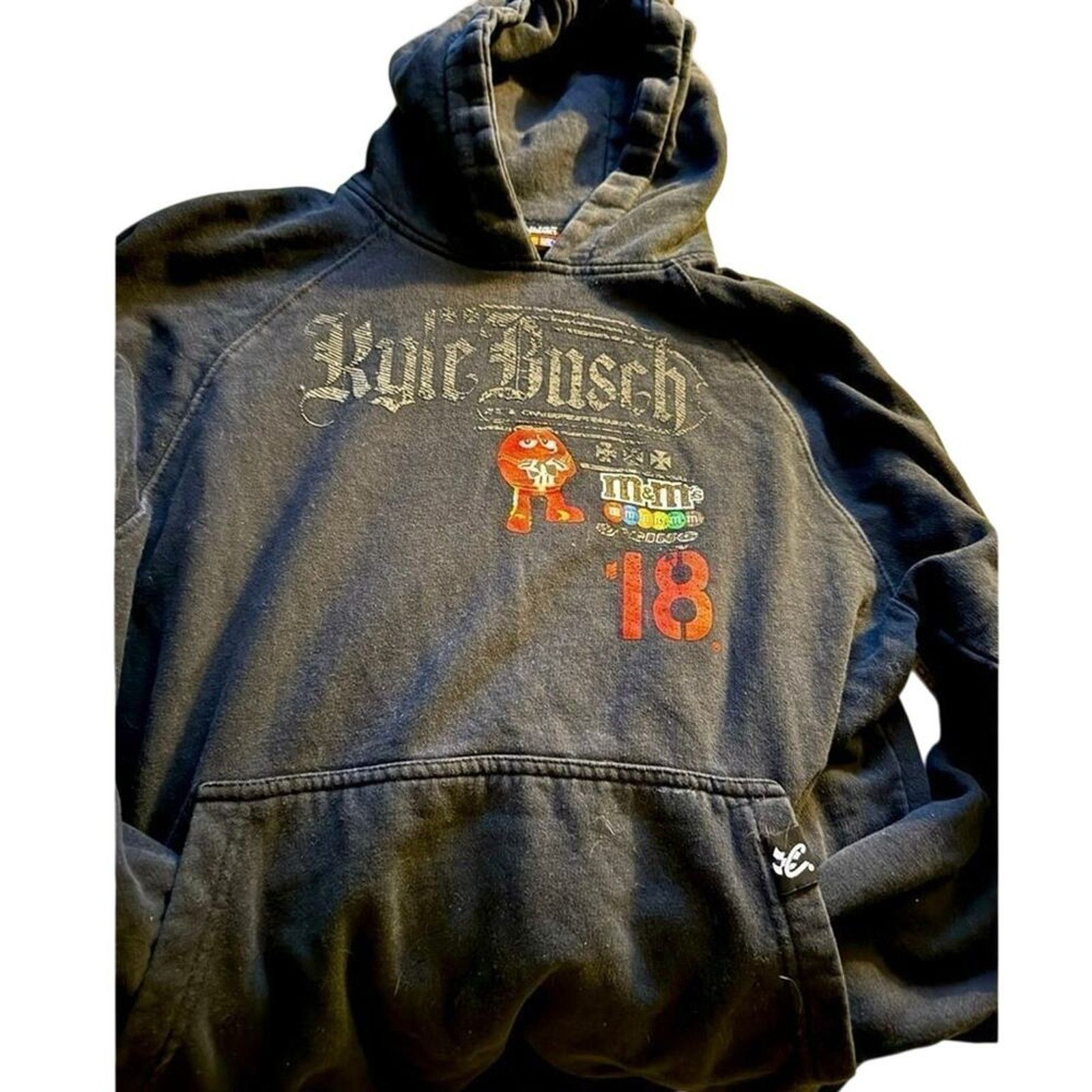 Chase Authentics KYLE BUSCH Black Hoodie by Chase Authentics 2008 PTP 20” Size US M / EU 48-50 / 2 - 1 Thumbnail