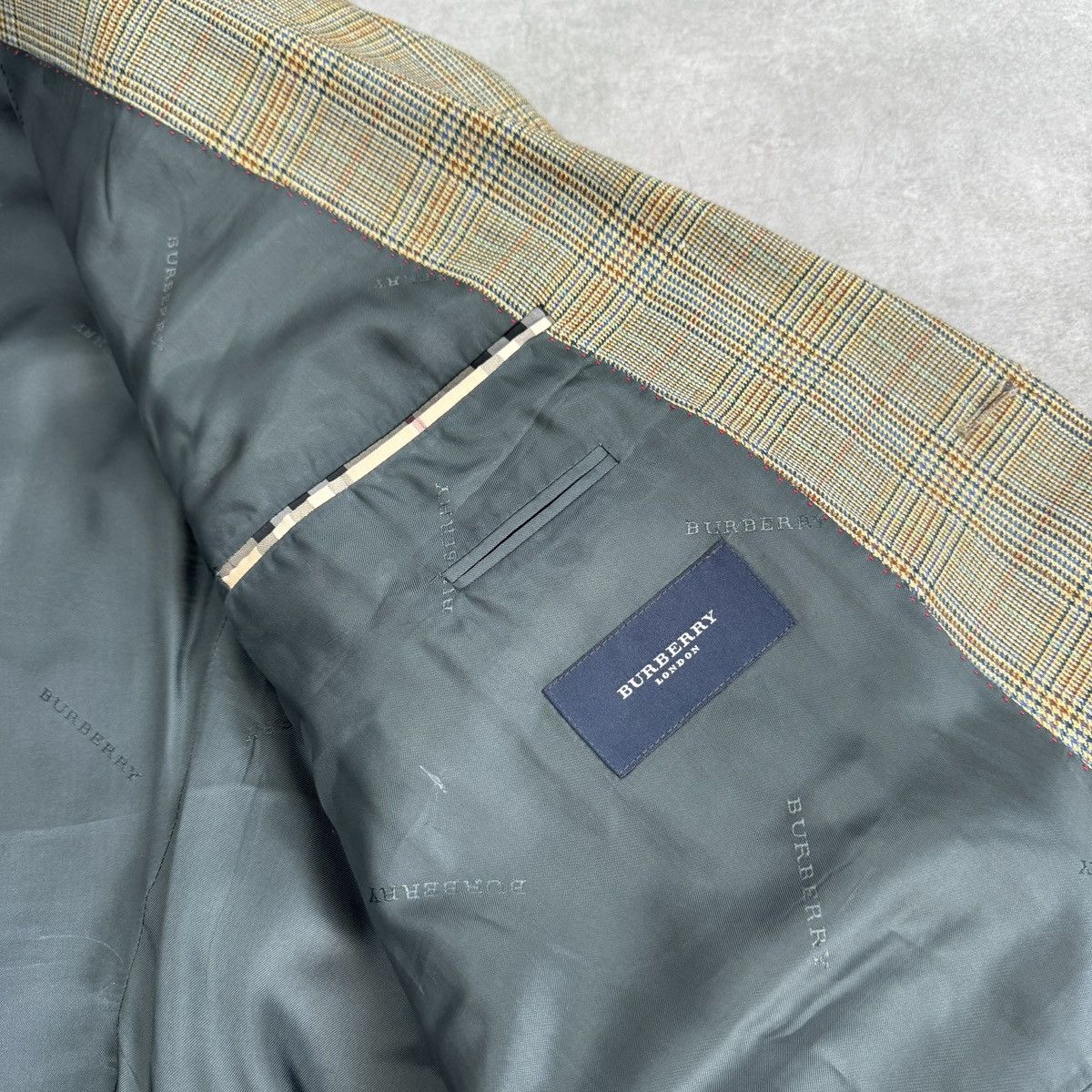 Burberry Burberry London Wool Blazer Men Size 54 Size 54R - 13 Thumbnail