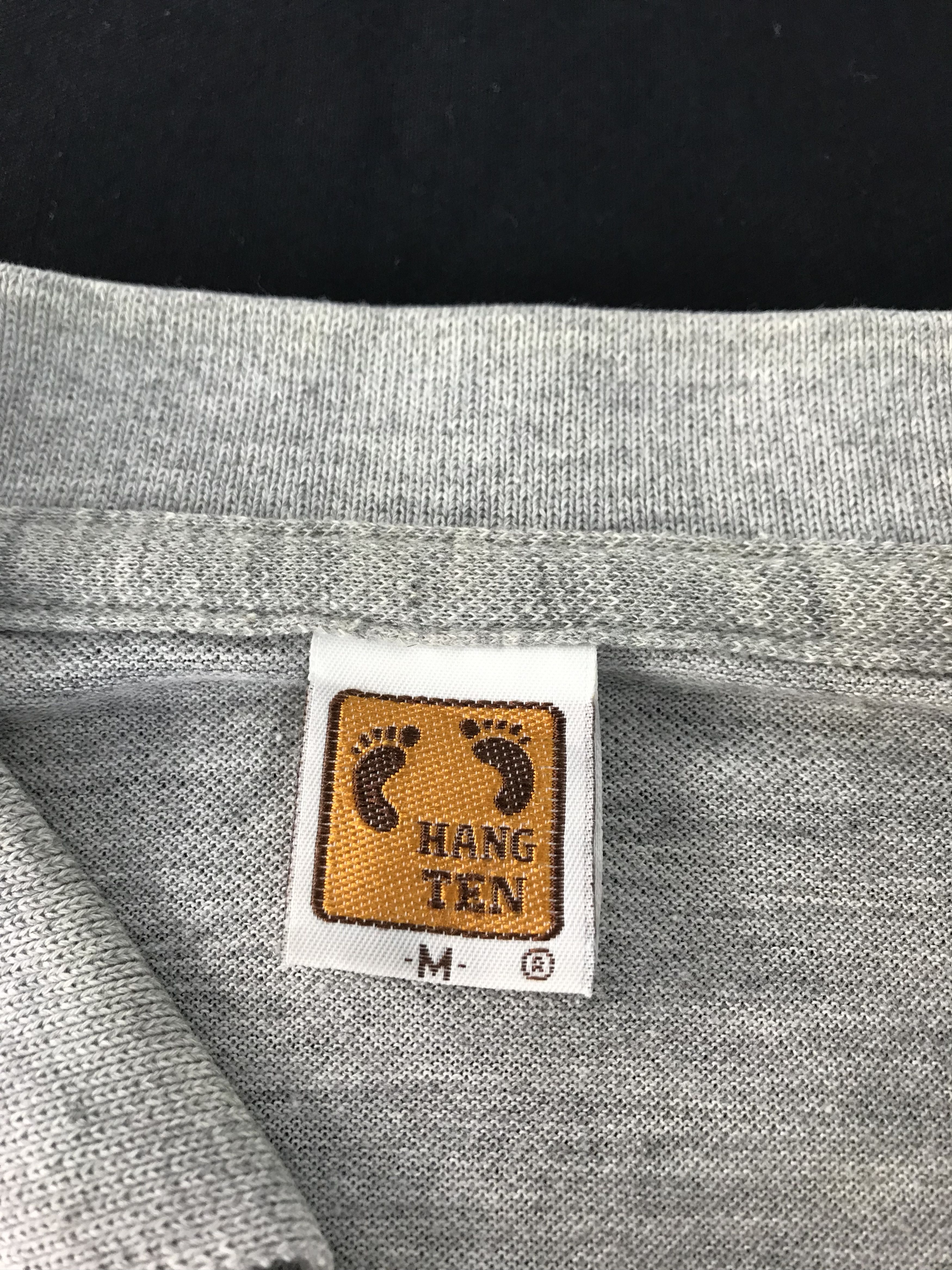 Hang Ten Hang Ten Plain Longsleeve Tee T-shirt Polo Embroidery Logo Size US M / EU 48-50 / 2 - 5 Thumbnail