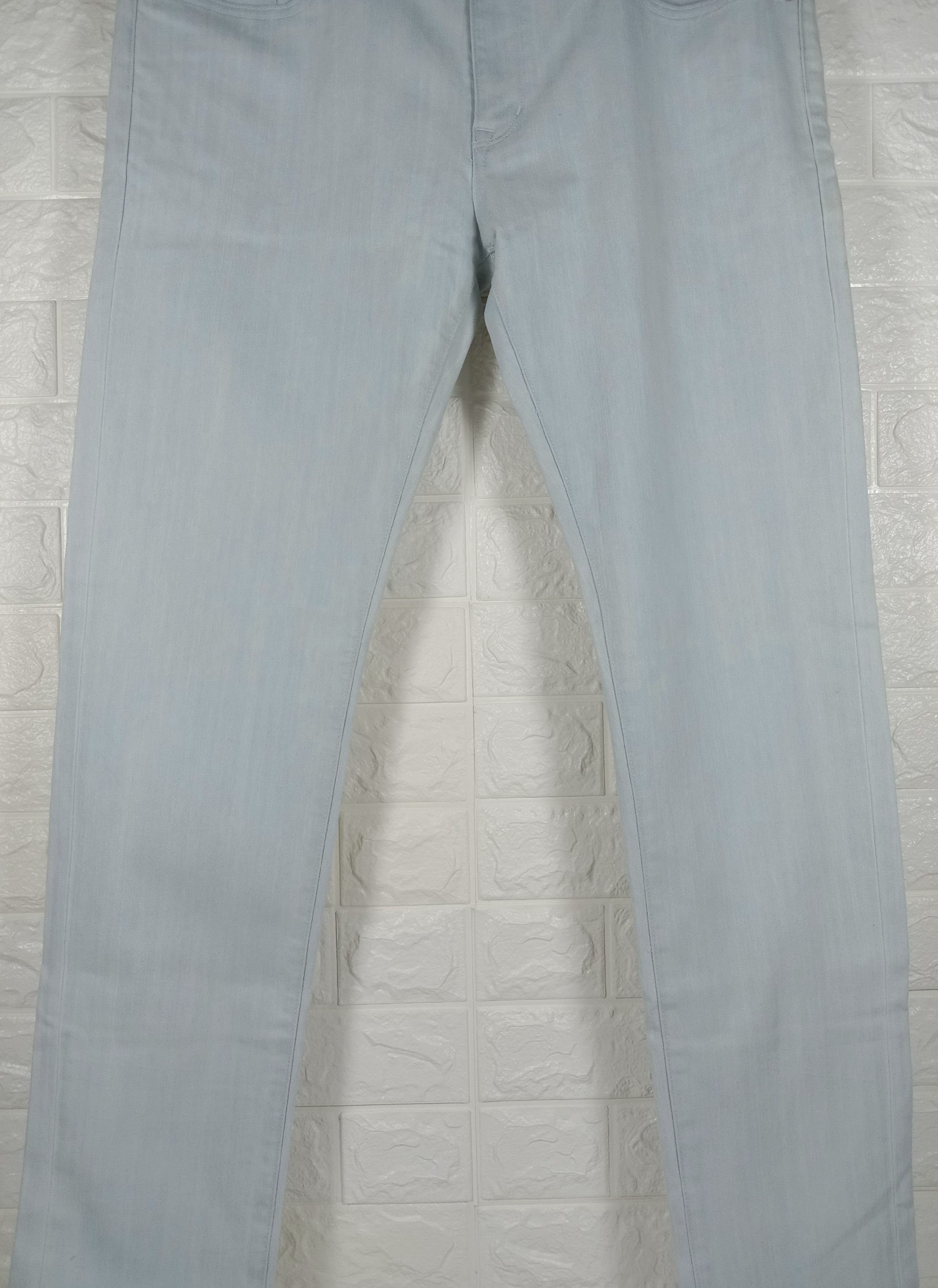 Japanese Brand Japanese Uniqlo Kaihara Denim Tapered Skinny Jeans Size US 36 / EU 52 - 7 Thumbnail