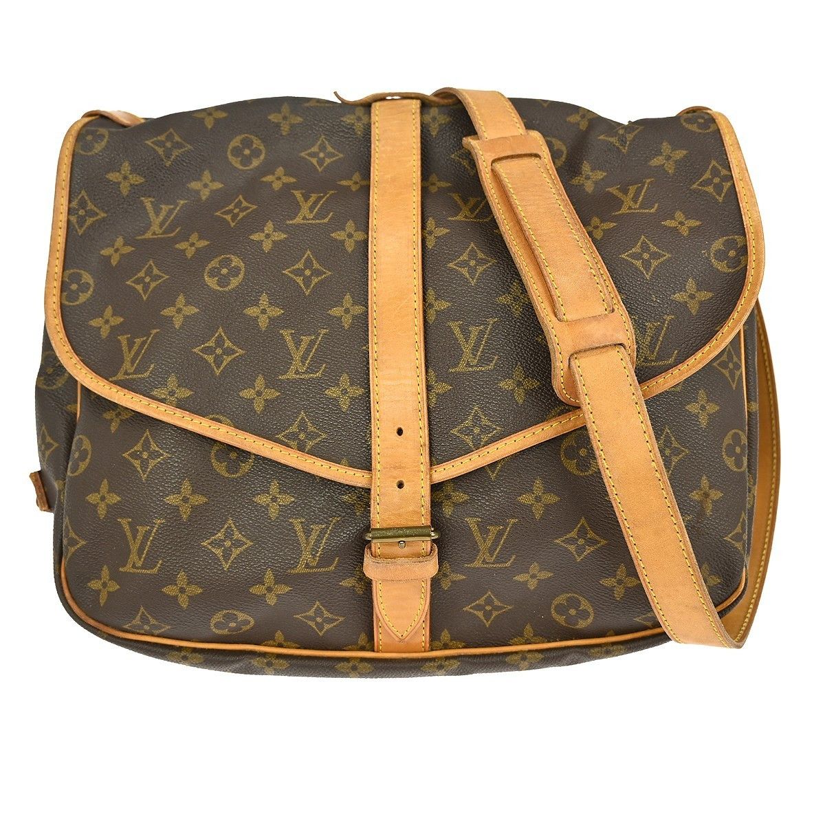 Louis Vuitton Louis Vuitton Saumur Handbag Monogram Canvas Size ONE SIZE - 1 Thumbnail