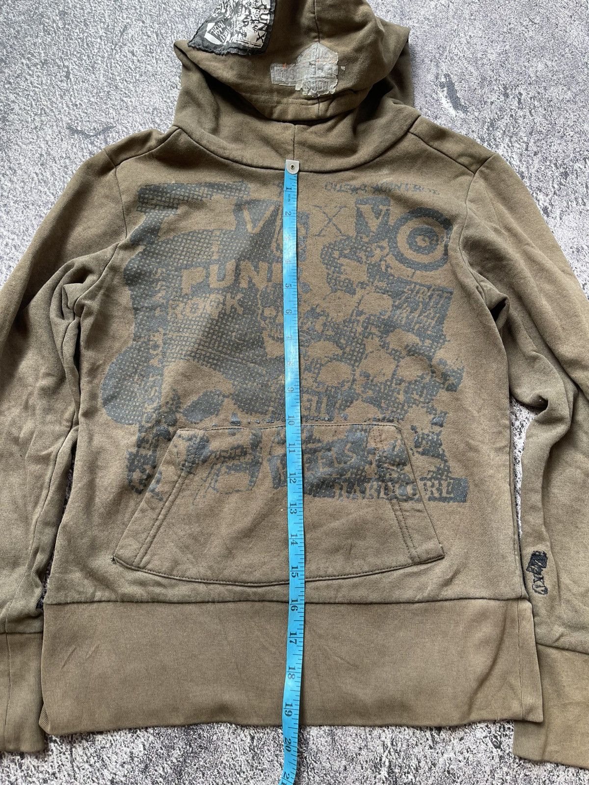 Japanese Brand Y2K Vexy Skull Ifsixwasnine Hoodie Size US XS / EU 42 / 0 - 10 Thumbnail