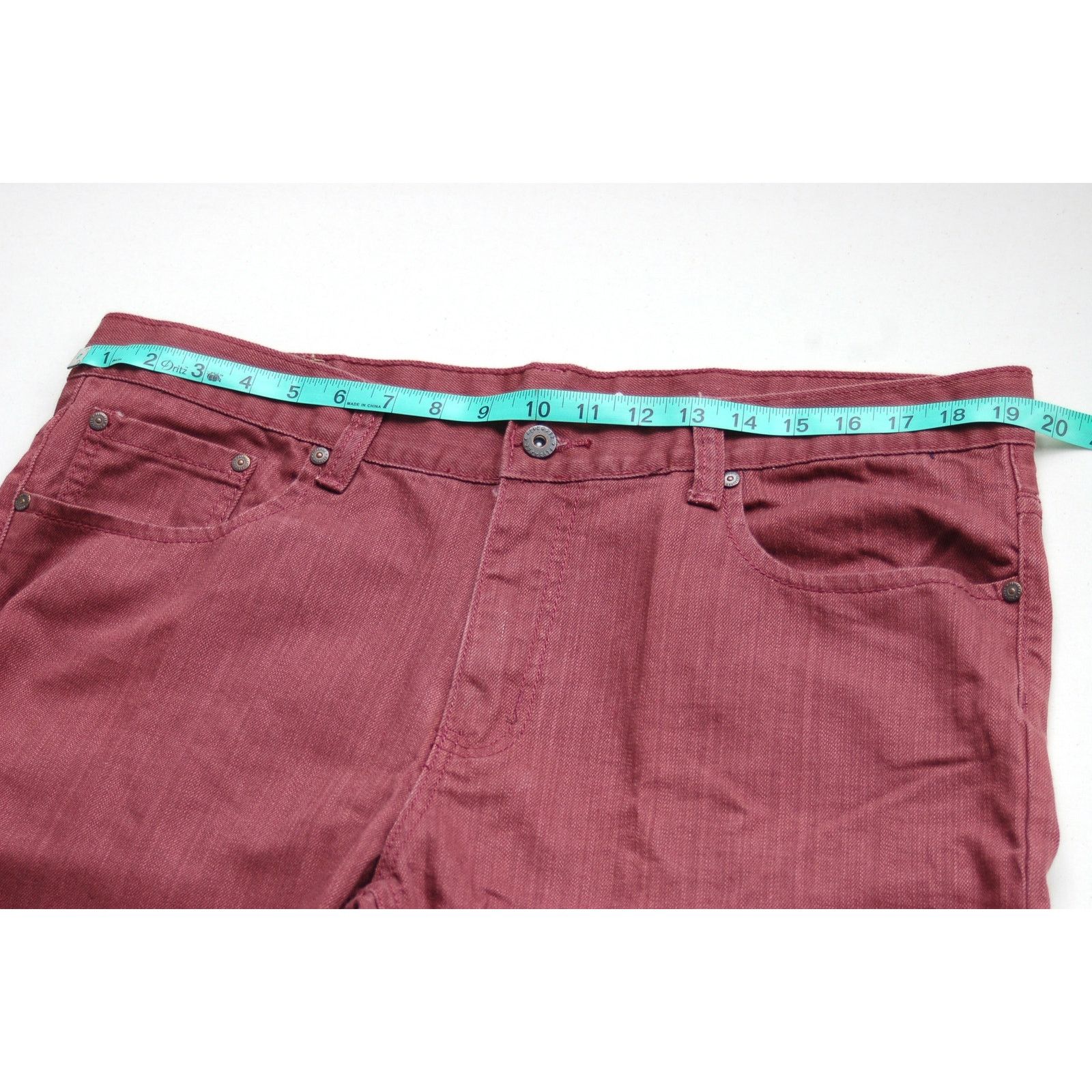 Flypaper Jeans Flypaper Jeans Straight Leg – Oxblood Red | Y2K Vintage Size US 39 - 3 Thumbnail