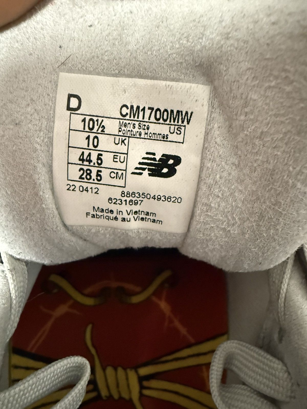 New Balance WHIZ LIMITED x mita sneakers x New Balance CM1700 Size US 10.5 / EU 43-44 - 8 Thumbnail