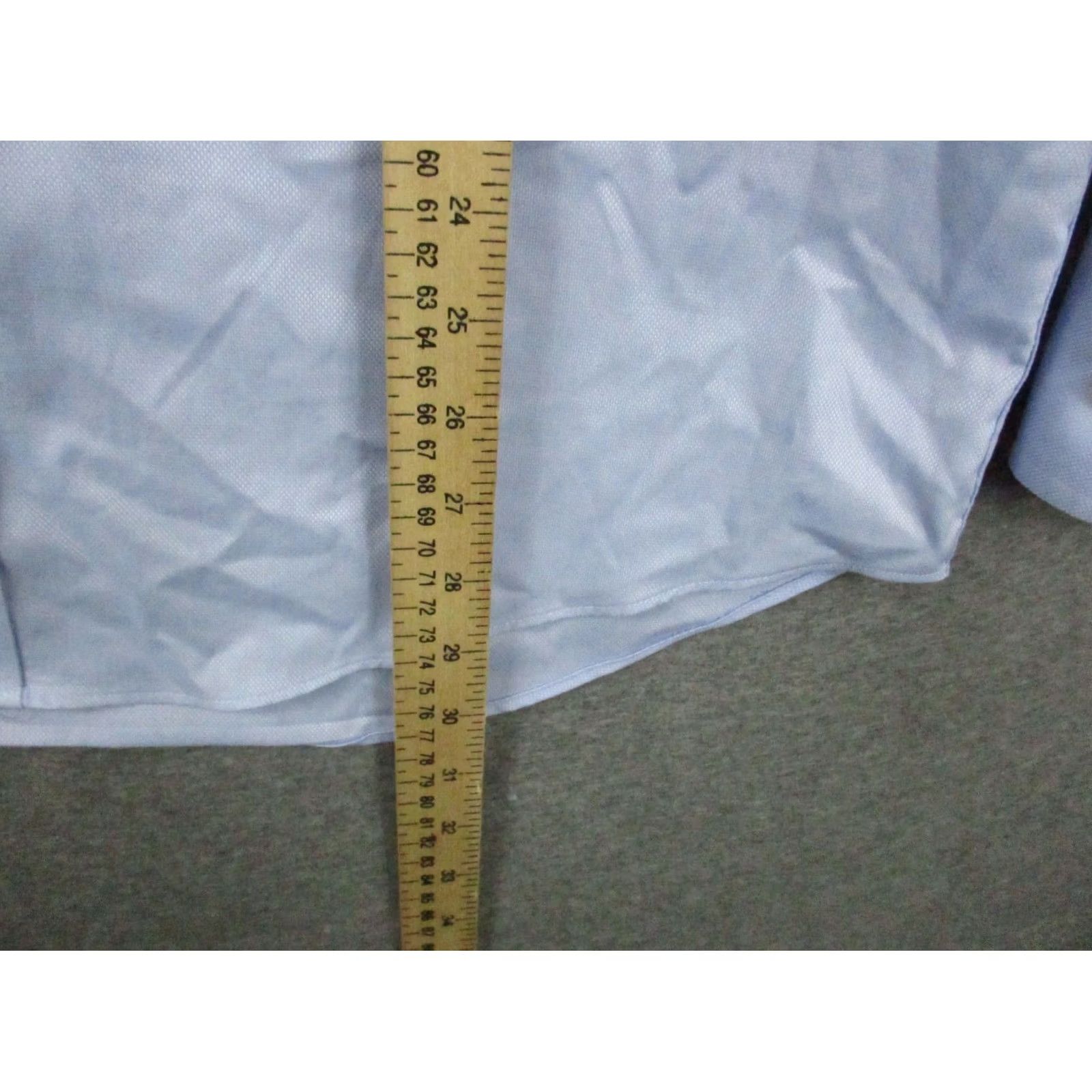 Ralph Lauren Lauren Ralph Lauren Blue Stretch Fabric Shirt Size 16 Long Sleeve Mens Size US L / EU 52-54 / 3 - 7 Thumbnail