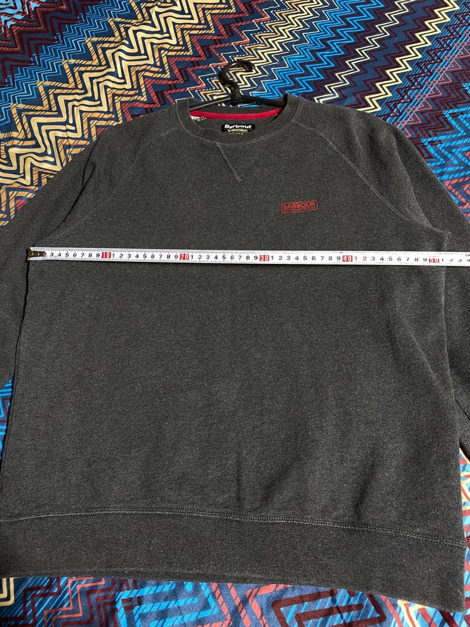 Barbour × Vintage Barbour Vintage Crewneck 90's Basic Logo Size US M / EU 48-50 / 2 - 12 Thumbnail