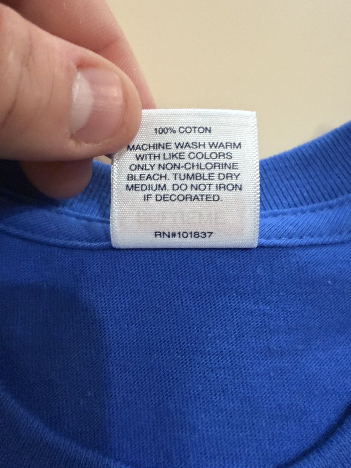 Supreme Supreme Nan Goldin tee Size US L / EU 52-54 / 3 - 3 Thumbnail