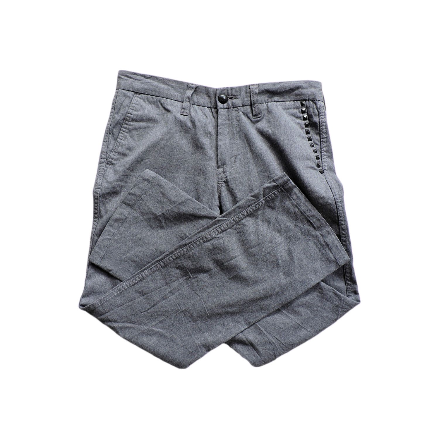 Vanquish VANQUISH JAPAN STUD LONG PANTS Size US 32 / EU 48 - 1 Thumbnail