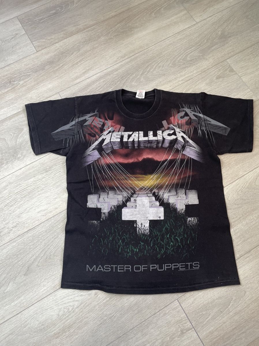 Band Tees × Metallica × Vintage Metallica Muster Of Puppets overprint merch t shirt vintage Size US L / EU 52-54 / 3 - 3 Thumbnail