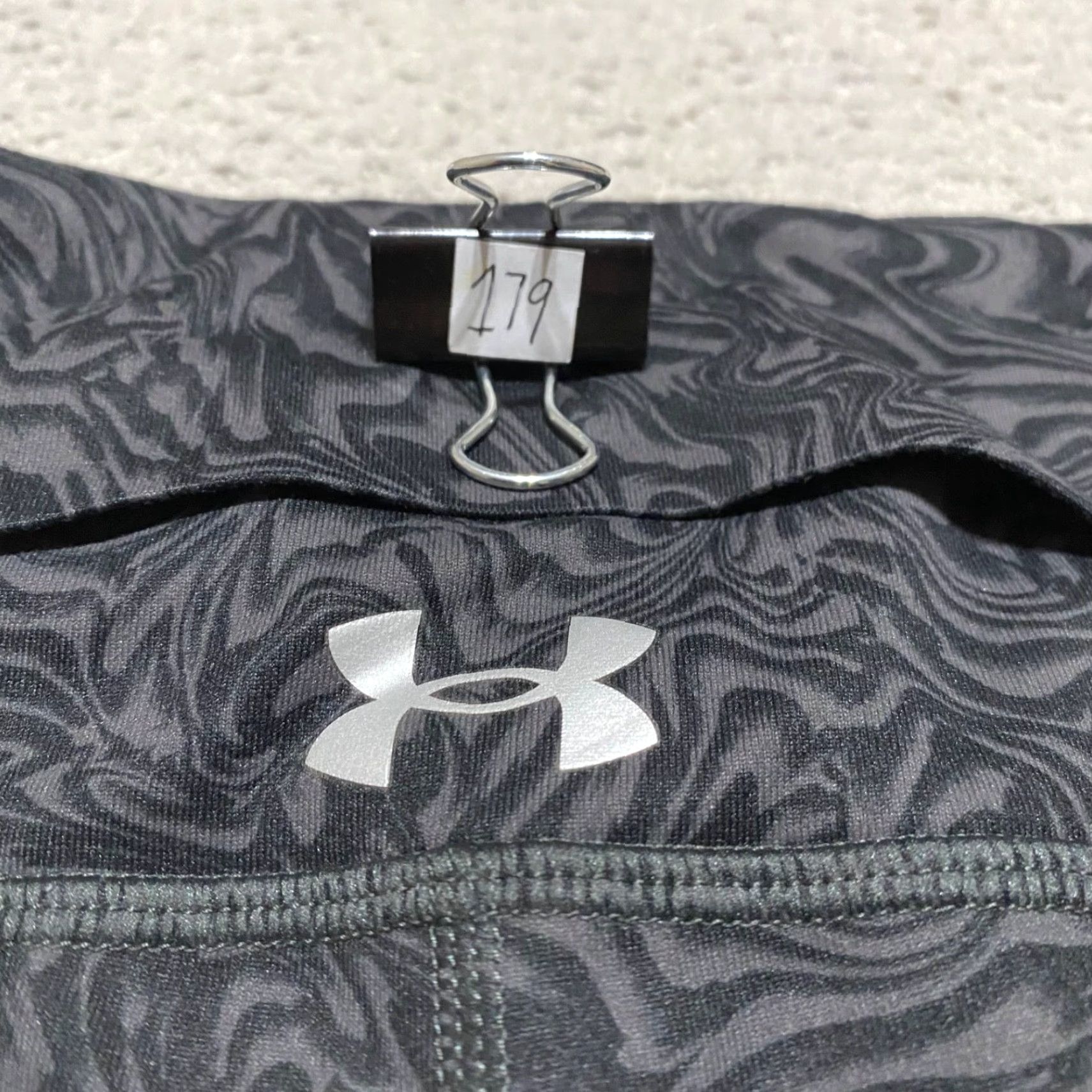 Under Armour Under Armour Womens Leggings M Multicolor Geometric Ankle Yoga Gym Workout Pants Size 32" / US 10 / IT 46 - 3 Thumbnail