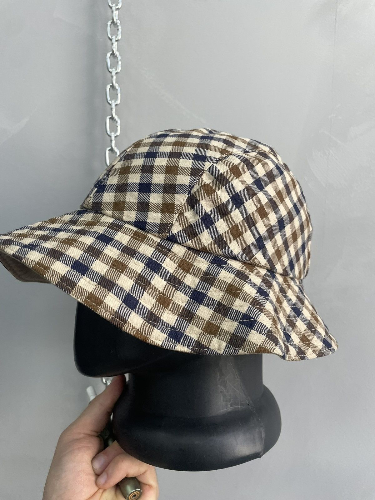 Aquascutum England aquascutum reversible bucket hat panama Size ONE SIZE - 1 Thumbnail
