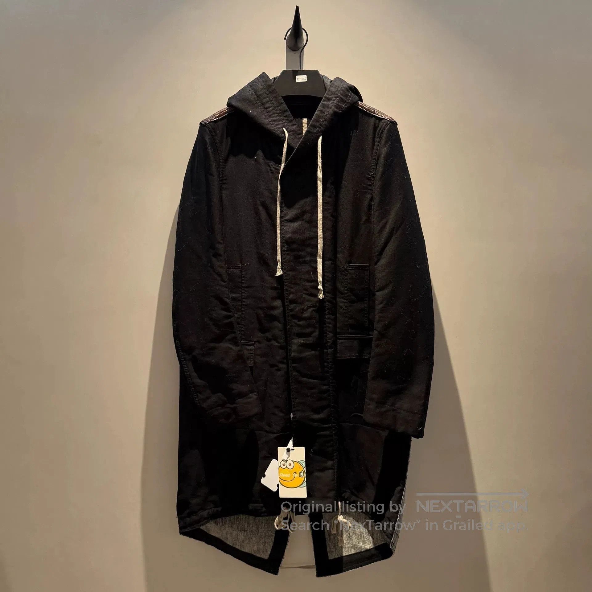 Rick Owens Drkshdw rick owens drkshdw oversized black coat. Size XS / US 0-2 / IT 36-38 - 1 Thumbnail
