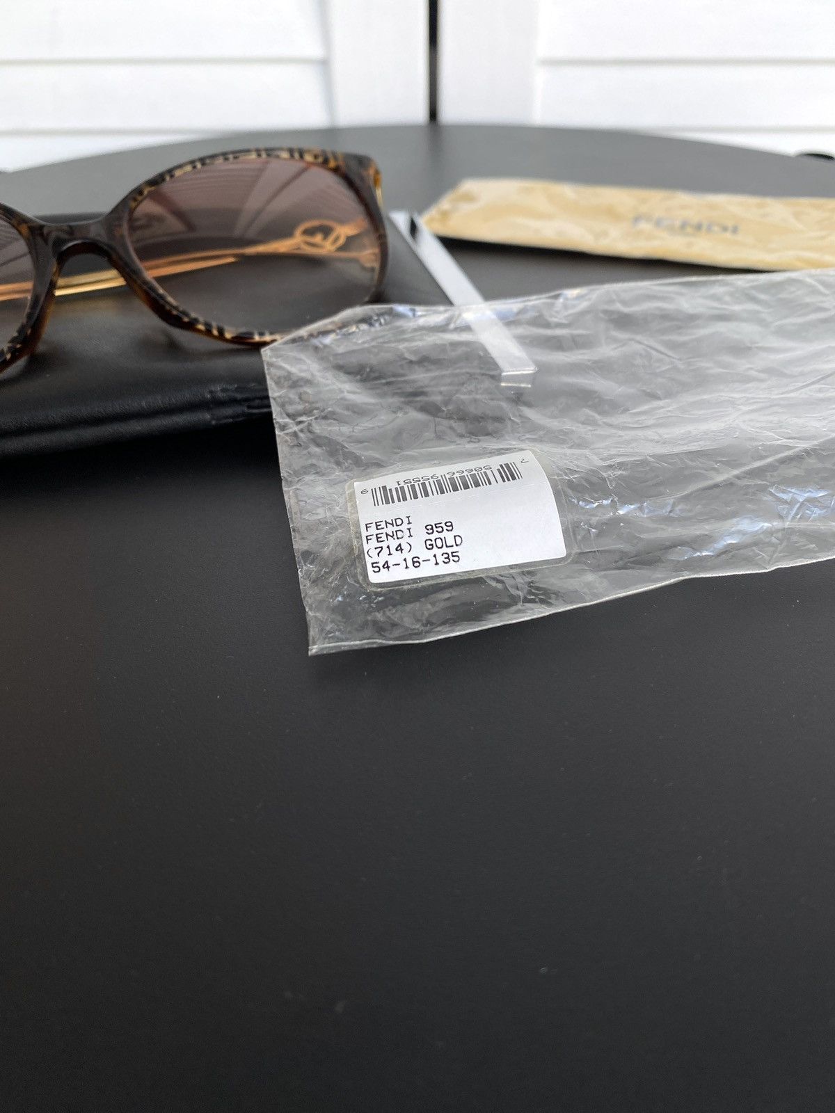 Fendi Fendi Eyeglasses Dark Havana FF0425/F086 140 Optical Glasses Size ONE SIZE - 6 Thumbnail