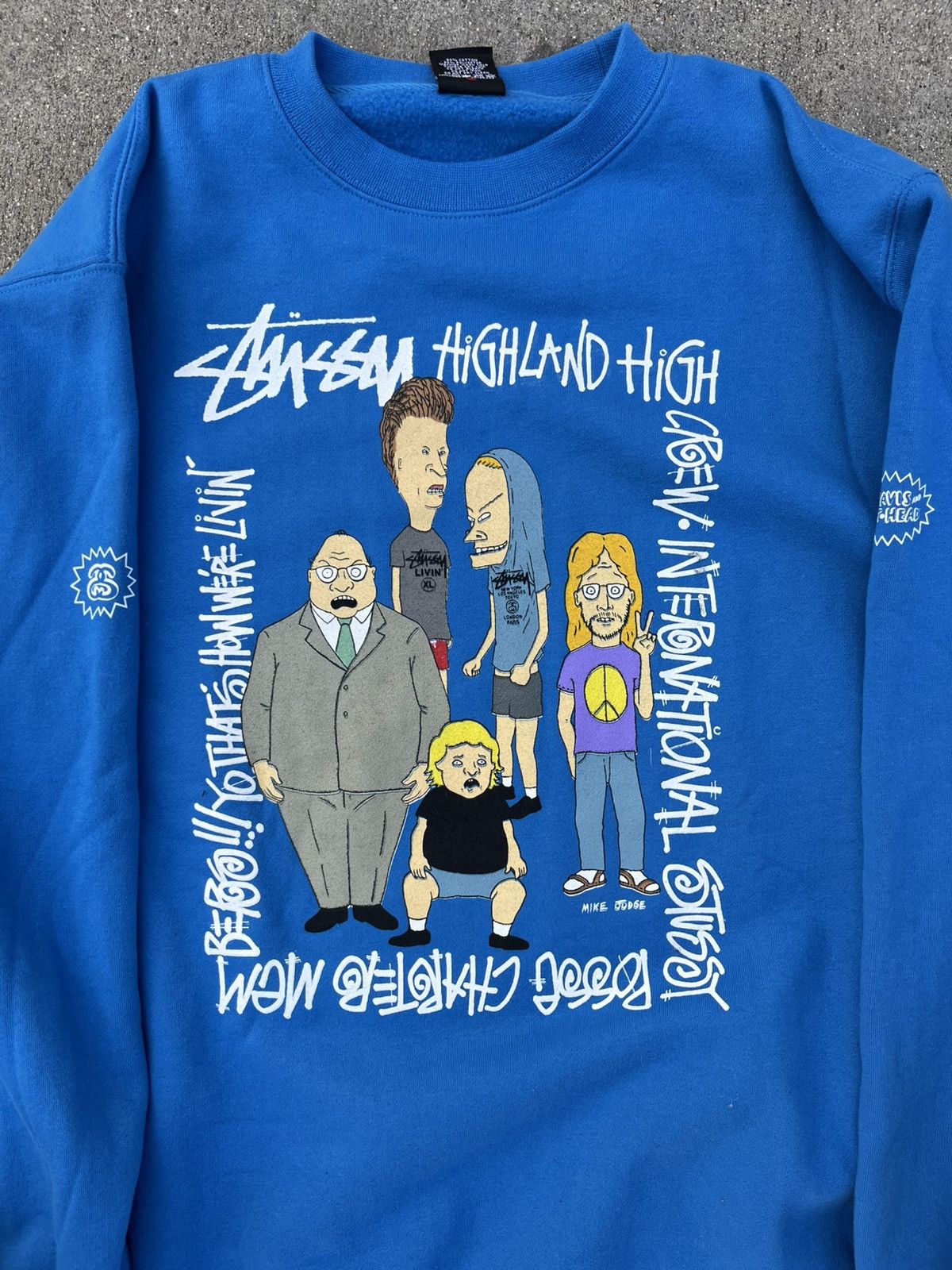 Stussy Stussy Beavis & Butthead Crewneck Size US M / EU 48-50 / 2 - 4 Thumbnail
