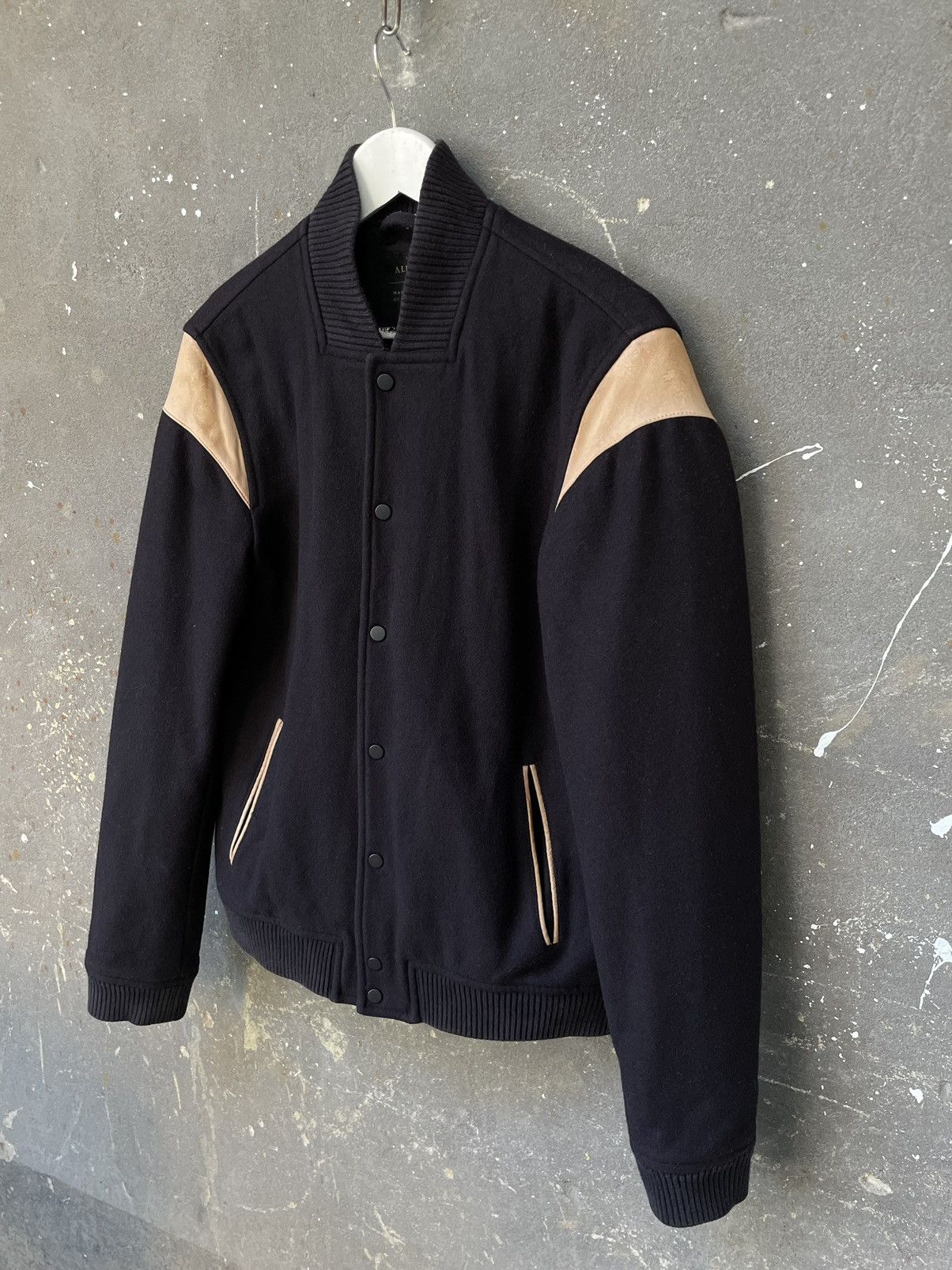Allsaints Allsaints Wool Bomber Jacket Ecko Luxury Size US M / EU 48-50 / 2 - 4 Thumbnail