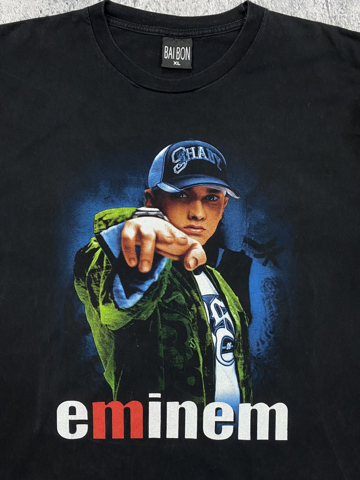 Eminem × Vintage Vintage Tee Eminem Bai bon Streetwear USA boxy Size US XL / EU 56 / 4 - 5 Thumbnail