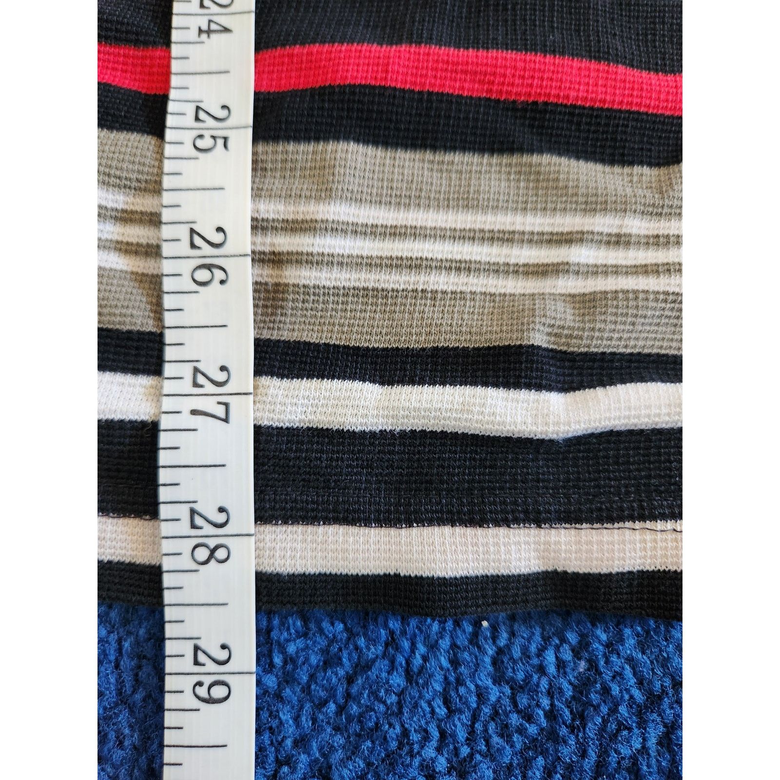 Southpole Y2k South Pole Men's Red & Black Striped Polo XL Size US XL / EU 56 / 4 - 10 Thumbnail